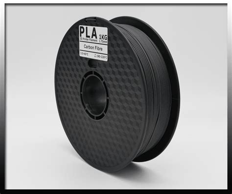 pla cf carbon fibre enhanced pla filament composite cf pla pro 1 75mm 3dea