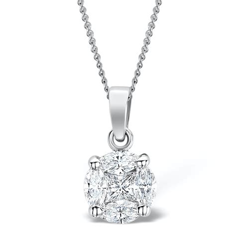 Over 60 Platinum Necklaces And Pendants The Diamond Store