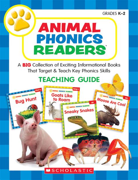 Animal Phonics Readers Classroom Essentials Scholastic Canada