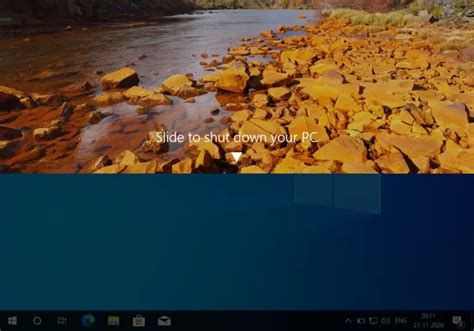 How To Add A Slide To Shut Down Feature On Windows 10 Pc Gear Up