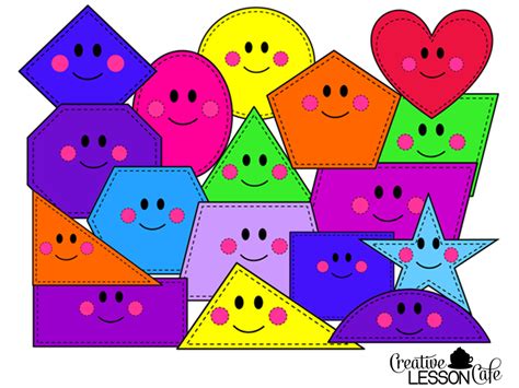Cute Shapes Clipart Clip Art Library Images