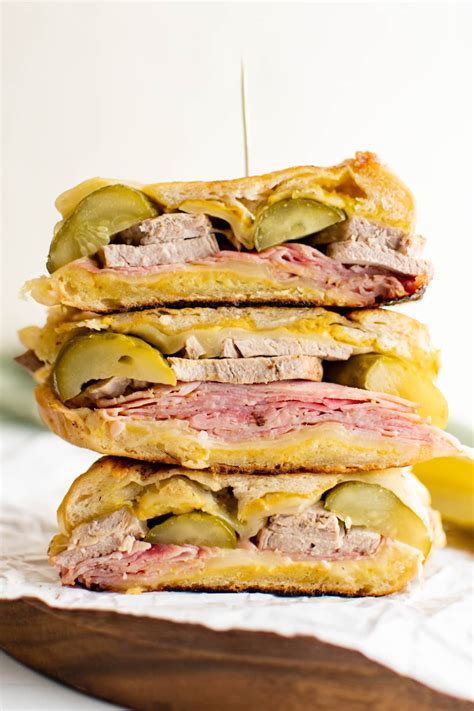 Easy Cuban Sandwich Recipe El Cubano Sandwich