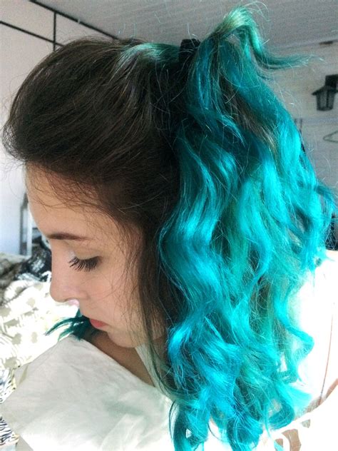 Blue Hair Turquoise Hair Bright Hair Colors Colourful Hair Hair
