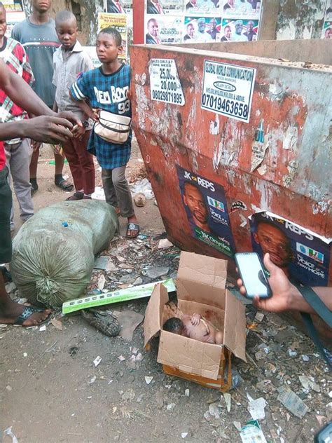 Newborn Baby Found Dead After Being Dumped In A Carton In Anambra