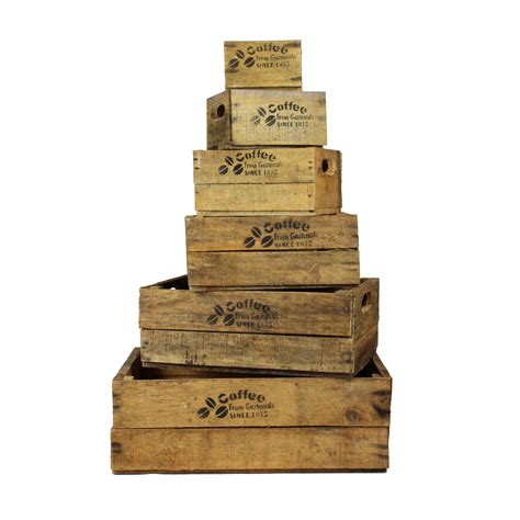 Wooden coffee crates - Corsa Deco webshop for wooden crates and tables!