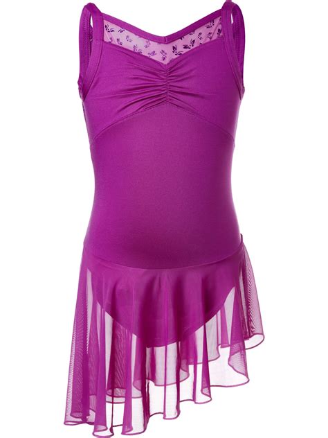 Future Star By Capezio Skirted Dance Leotard With Mesh Back Little