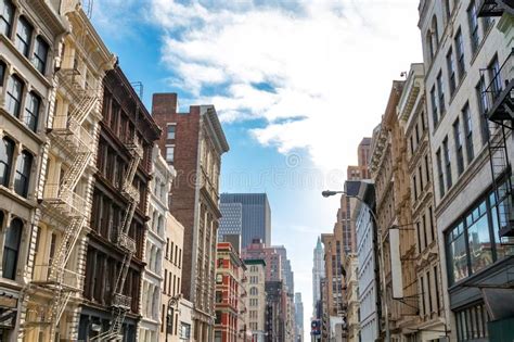 Historic Buildings In New York Citys Soho District Stock Photo Image