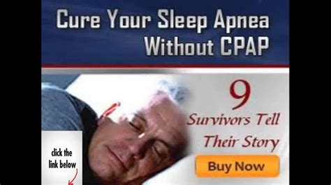 Cure Sleep Apnea Without Cpap Review Youtube