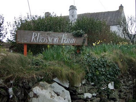 Rhosson Farm © Ceridwen Geograph Britain And Ireland