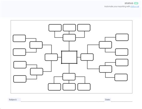 Free Printable Brainstorming Template
