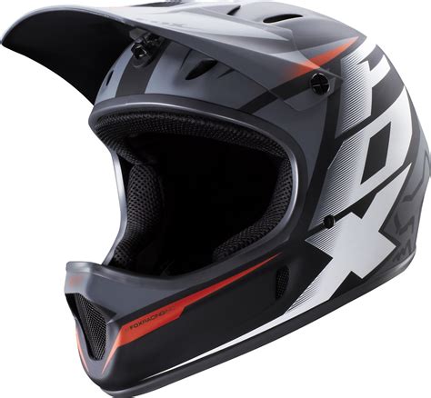 Without the chin bar, they become an open face helmet. Fox Rampage Mountain Bike Helmet Black/White Full Face ...