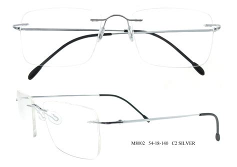 new 100 pure titan ultra light memory titanium alloy myopia eyeglasses rimless elasticity