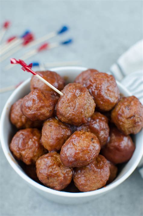 Slow Cooker Cranberry Meatballs Holiday Appetizer