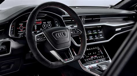 Rs and rs6 logos adorn the interior on the steering wheel, seats and the illuminated front door sill trims. Nouvelle Audi RS7 (2020) : la RS6 des sans enfants