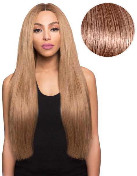 Bellissima 220g 22 Ash Brown 8 By Clip In Hair Extensions