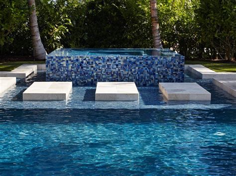 Contemporary Pool Tile Designs