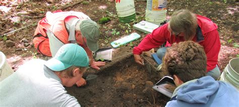 Archaeology Field School Social Sciences Michigan Technological