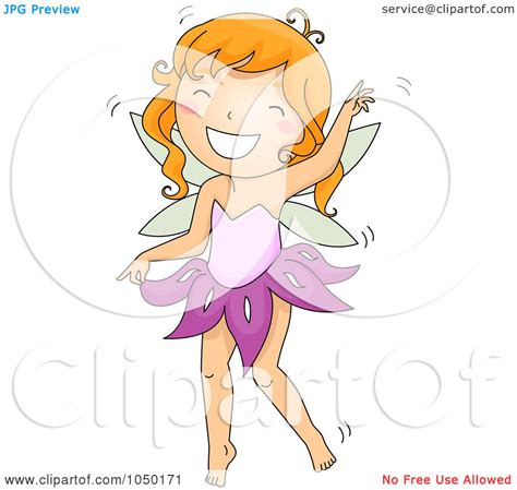 Royalty Free Rf Clip Art Illustration Of A Fairy Girl