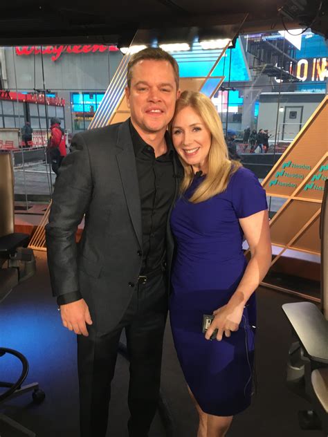 Becky Quick على تويتر Jason Bourne Stopped By The Squawkcnbc Set