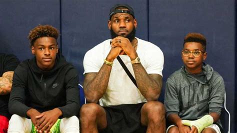 Mary, his father's alma mater. 'That's how mature they are': LeBron James says his boys ...
