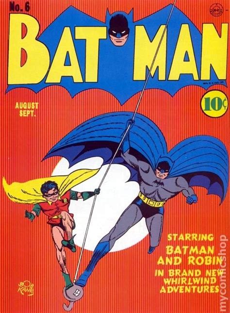 Batman 6 1941 Bob Kane Imagesofthe1940s