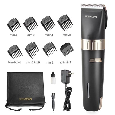 Hot hair clippers, hair clippers items & more. WONER Hair Clippers Cordless Hair Trimmers Beard Trimmer