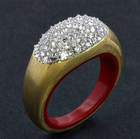 taffin on instagram “22 karat gold and diamond ring jamesdegivenchy jamestaffindegivenchy