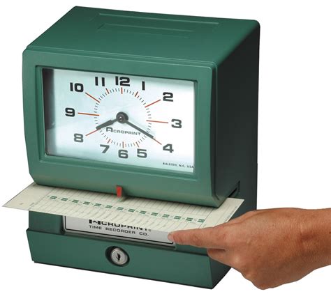 Acroprint Model 150 Time Clock New England Time Solutions