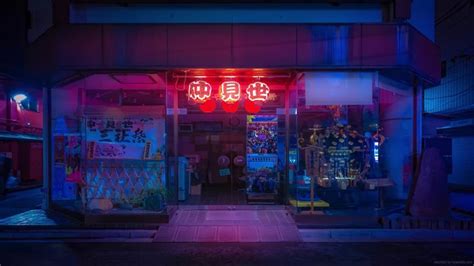 Cyberpunk Neon Tokyo Urban Street Live Wallpaper Moewalls