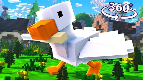 Untitled Goose Game In 360° A Minecraft Vr Video Youtube