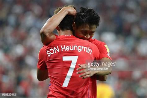 Koo Ja Cheol Of South Korea Celebrates Scoring His Teams Third Goal