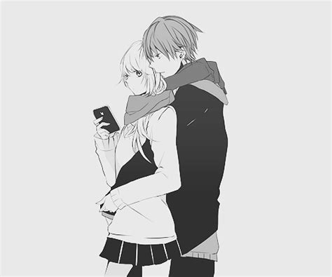 How do i draw an anime couple hugging? couple | Tumblr - image #1465134 by nastty on Favim.com