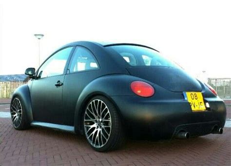 New Beetle Matte Black Lowered Volkswagen New Beetle New Beetle Vw