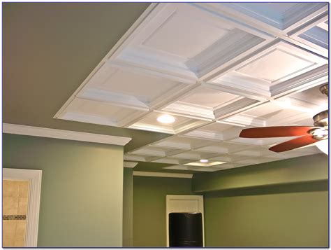 Learn how to install drop ceiling tiles into the ceiling grid with this video @ www.strictlyceilings.com. Decorative Suspended Ceiling Tiles Uk - Tiles : Home ...