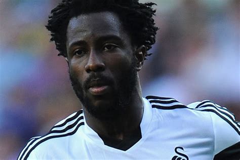 Swanseas Wilfried Bony Brought Up To Speed Daily Star