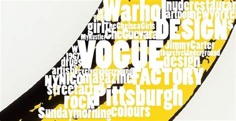 Lettering Andy Warhol On Behance