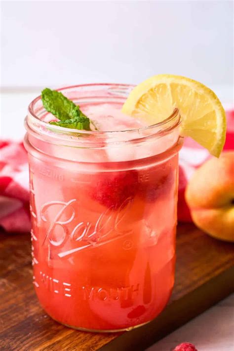 Raspberry Peach Lemonade Hearts Content Farmhouse