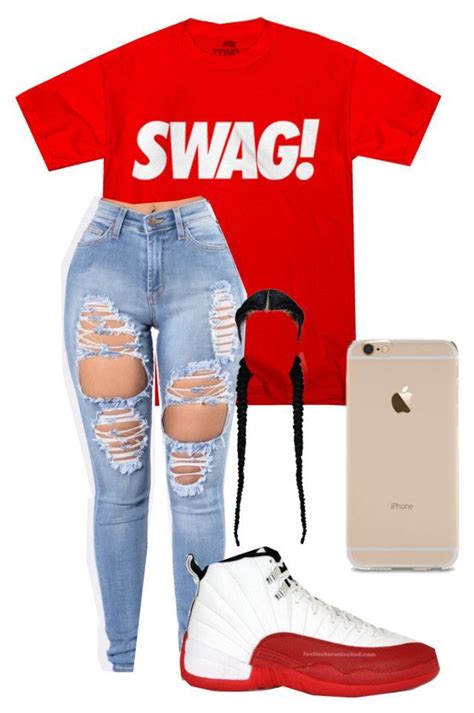 Swag By Nasza100 Liked On Polyvore Summer Swag Outfits Cute
