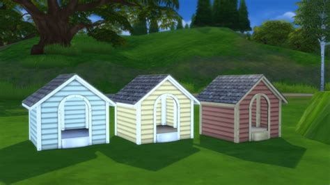 2 To 4 Dog House By Biguglyhag At Tsr Sims 4 Updates