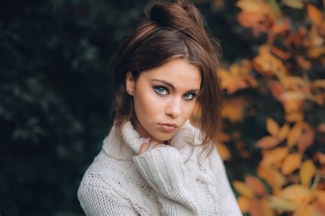 Papel De Parede Cara Mulheres Modelo Cabelo Longo Olhos Azuis Fotografia Moda Pessoa