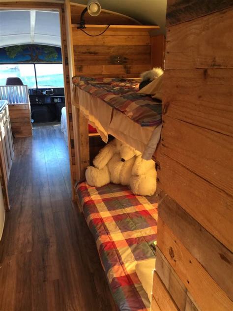 Oregon Woman Turns School Buses Into Tiny Homes For