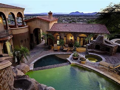 Crisp stucco finishes, terra cotta barrel tile roofing, courtyards, wrought iron balusters, and arched loggias add to. 40 Spanish Homes For Your Inspiration