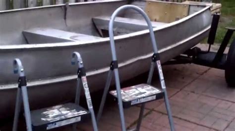 Homemade Boat Ladder For You And Your Dog Small Boat