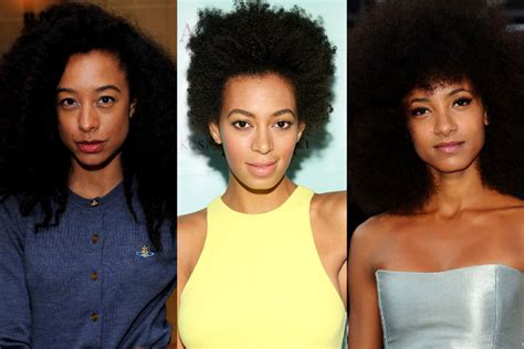 Celebrities With Beautiful Natural Hair