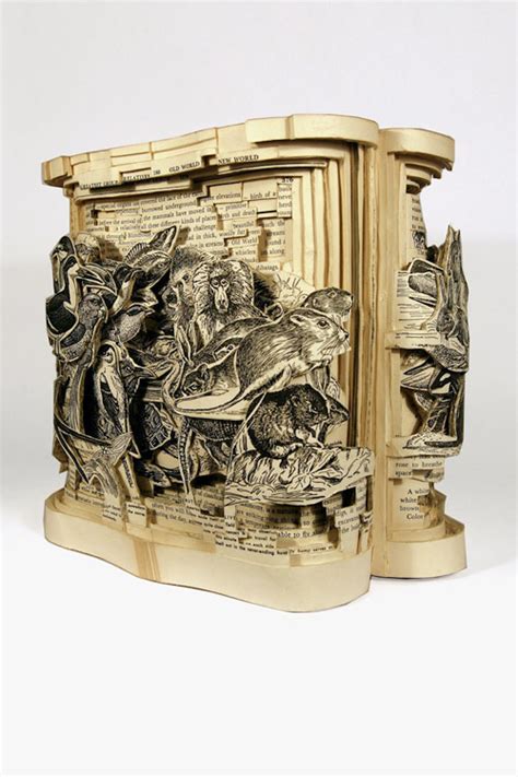 Book Sculptures By Brian Dettmer 9 Pictures