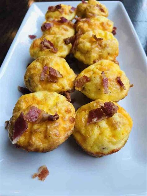 Easy Bacon And Cheese Egg Bites Keto And Low Carb Friendly Recipe In