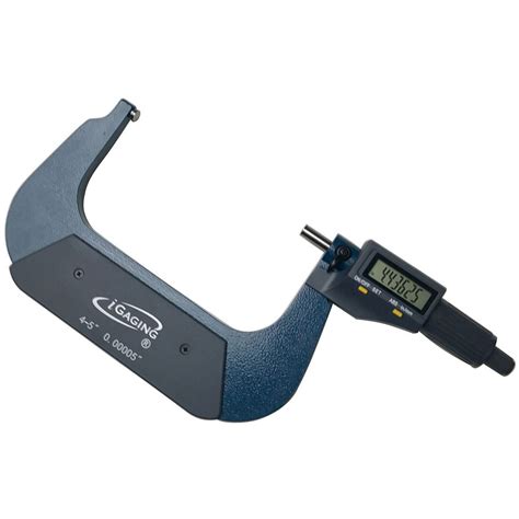 Igaging Ip40 Digital Micrometer 4 5 35 040 125 Penn Tool Co Inc