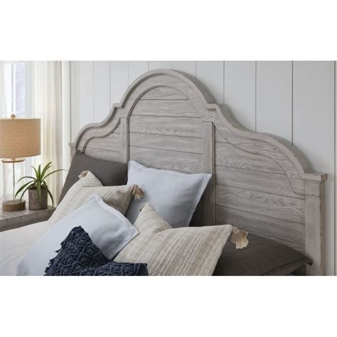 Legacy Classic Furniture Belhaven Complete Queen Arched Panel Bed With Storage Footboard
