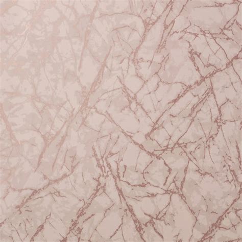 Marblesque Metallic Marble Rose Gold Wallpaper Dunelm