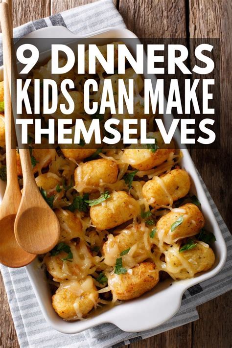Cooking With Kids 28 Meals Kids Can Make Themselves Artofit